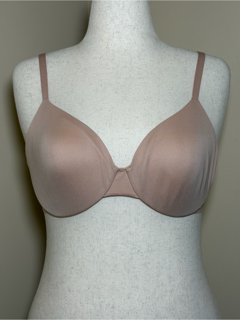 Soma Vanishing 360 Perfect Coverage Bra 36D Nude T Shirt Underwire